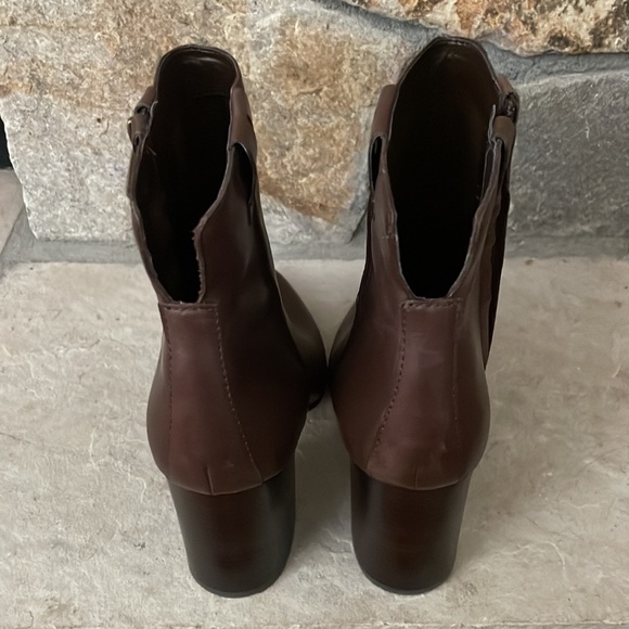 Sam Edelman Brown leather Fairfield bootie |size 8.5. Never Worn - Picture 4 of 7